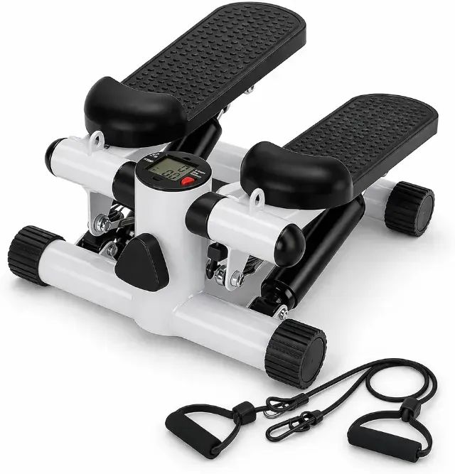 Mini Stepper - Simulador de Caminhada Ginástica com Elástico 