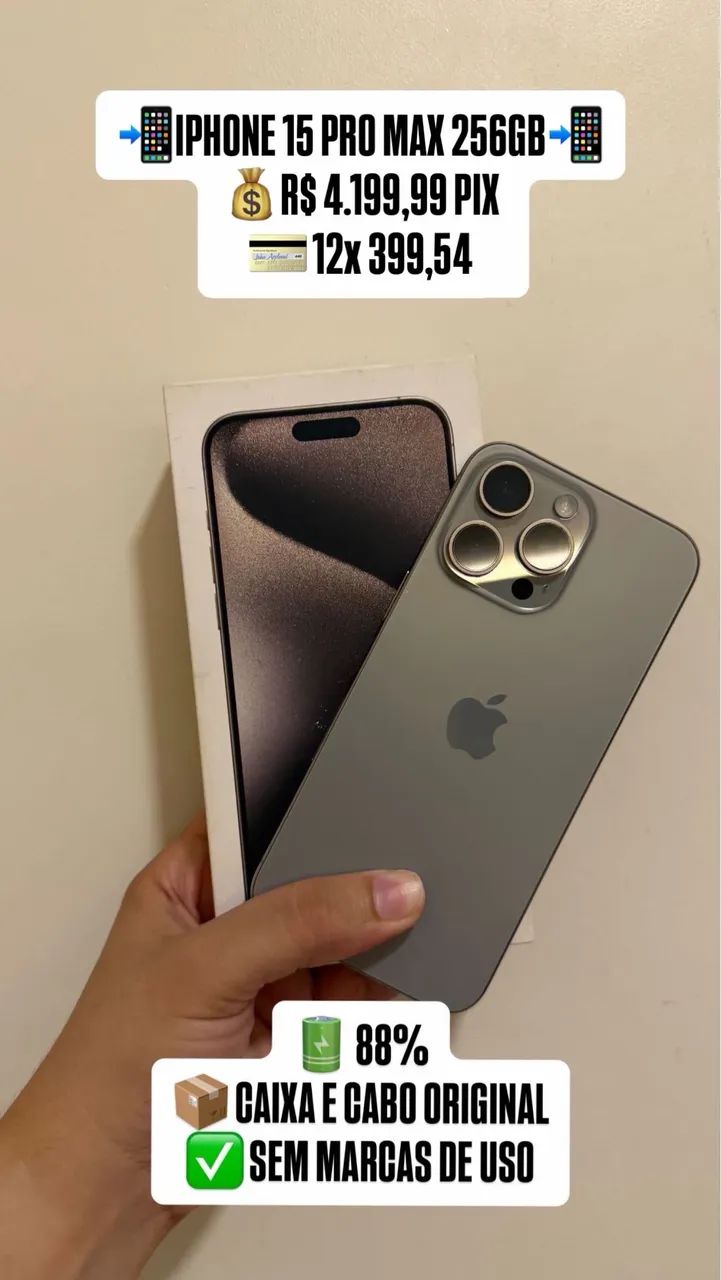 iPhone 15 Pro Max 256GB 