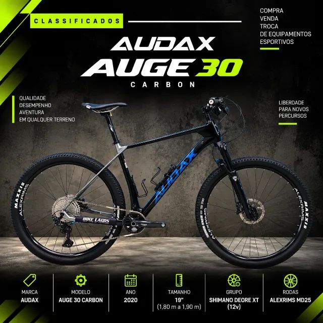 BICICLETA AUDAX AUGE 30 CARBON