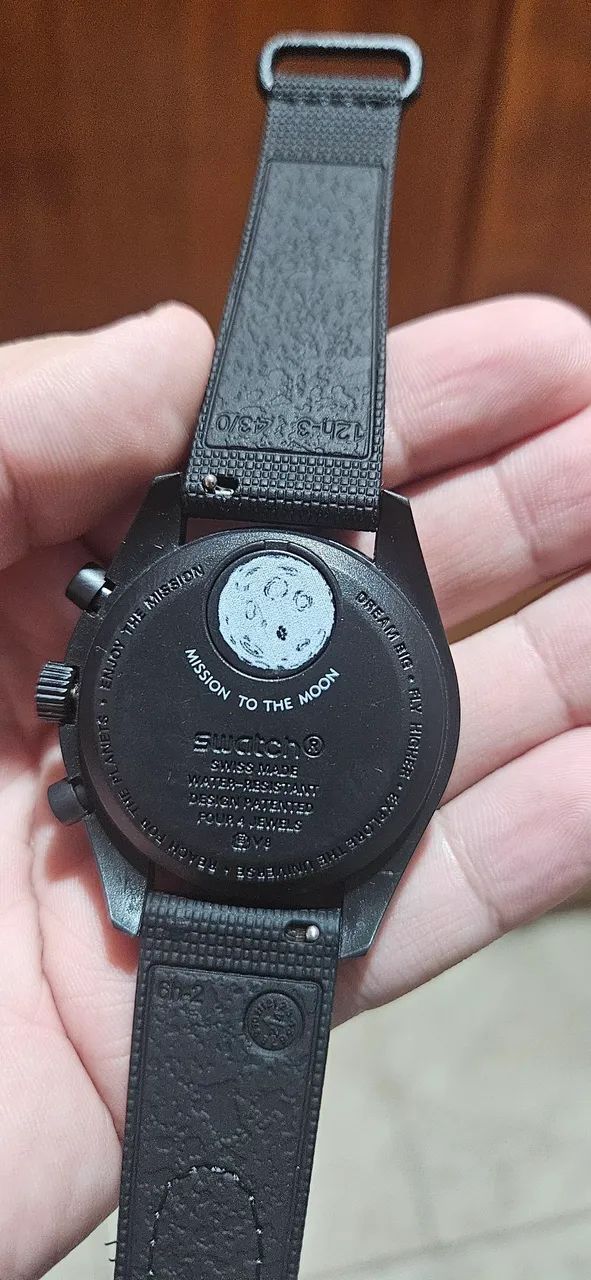 Relógio Omega x Swatch Moonswatch - Pulseira Nova - Foto 2
