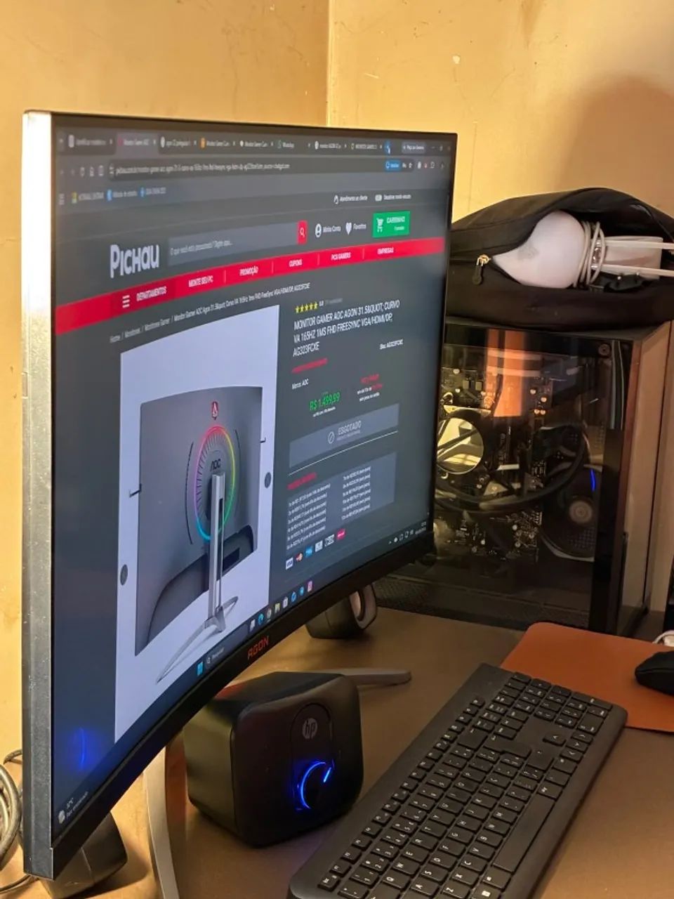 Monitor AGON AG323FCXE - Foto 3