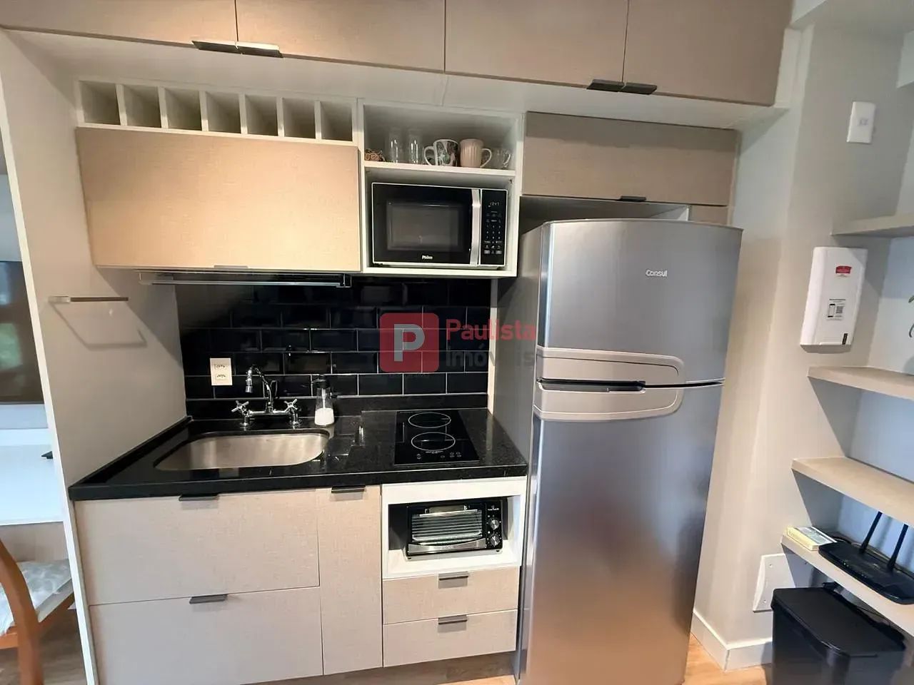 Studio para locação Mobiliado com 21m² , Moema, São Paulo, SP - Foto 4
