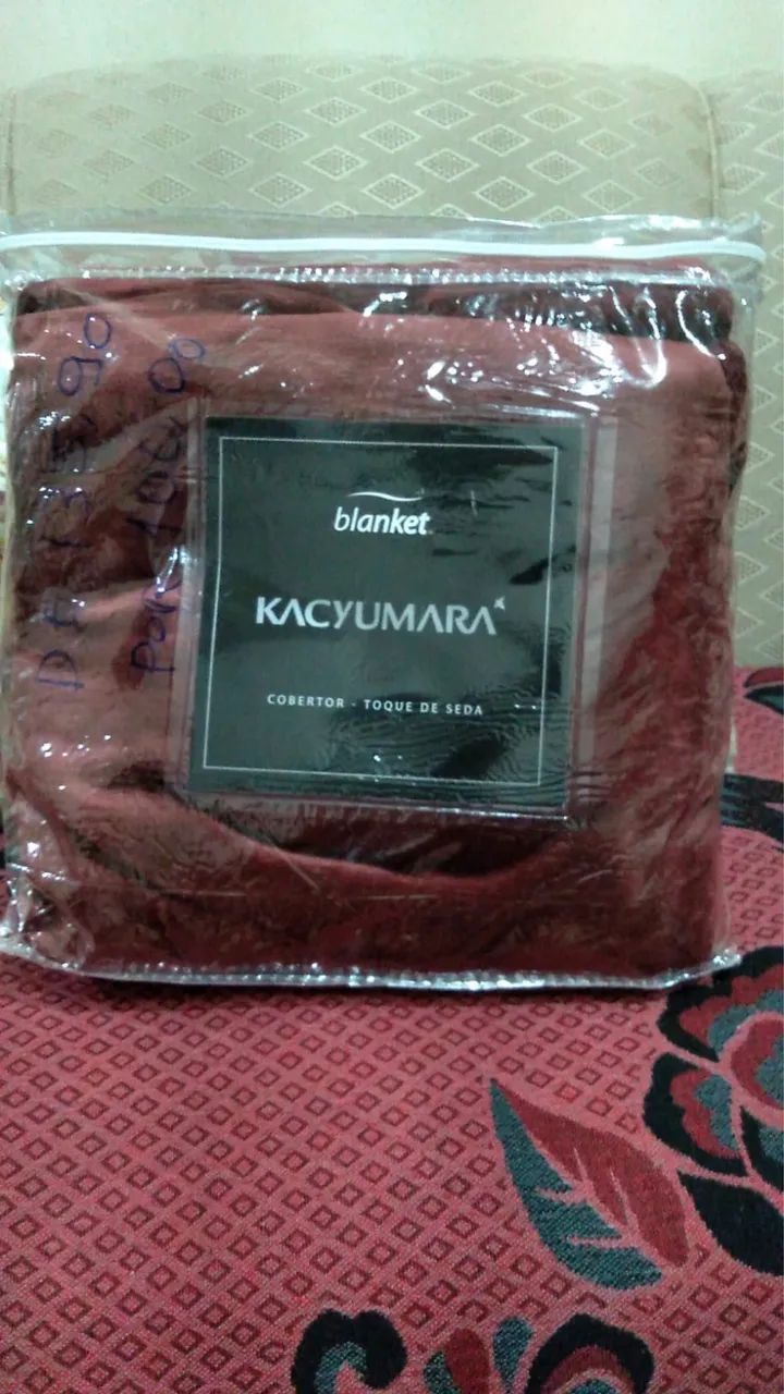 Cobertor toque de seda 