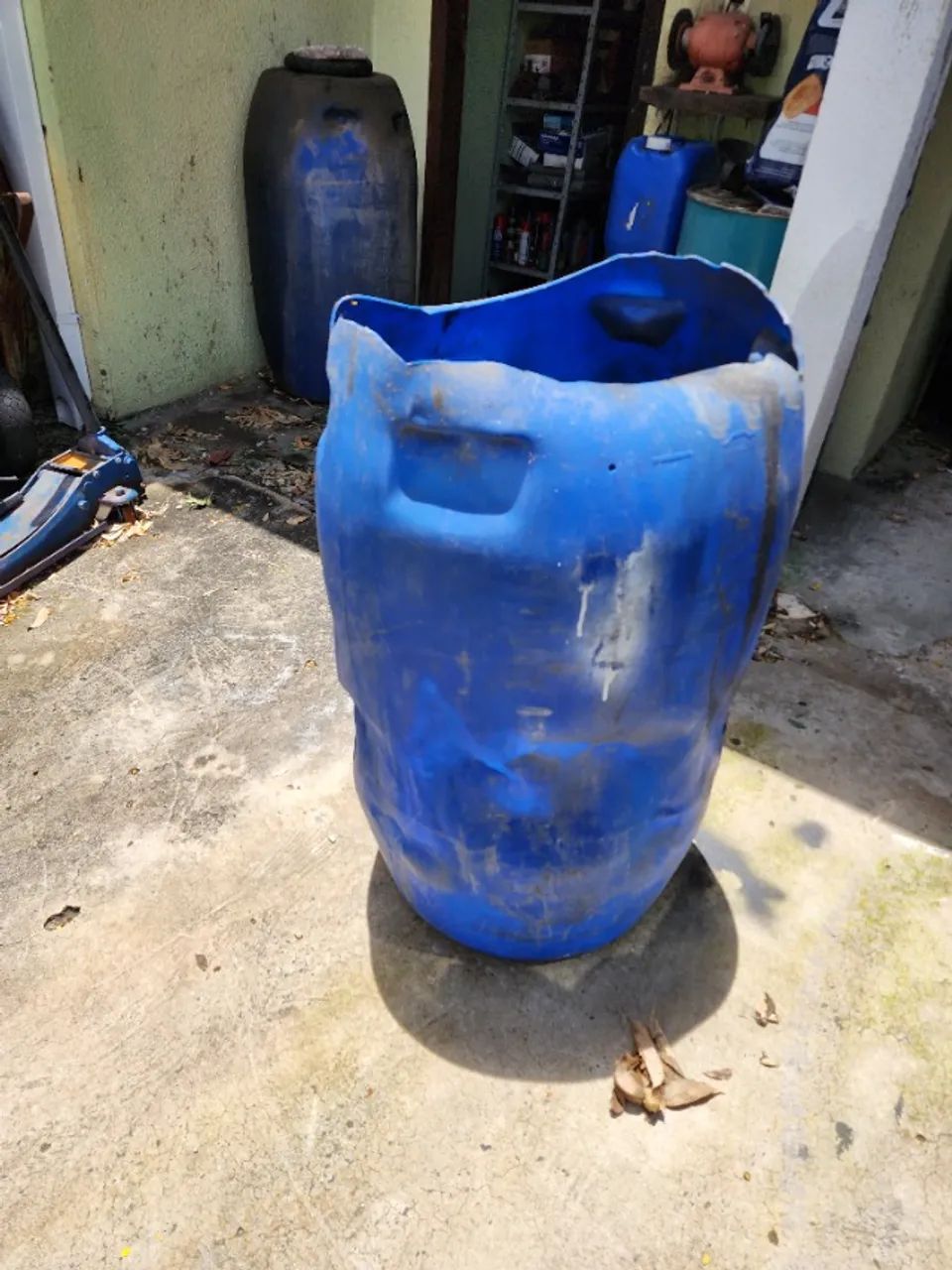 Bombona tambor de plástico de 200L