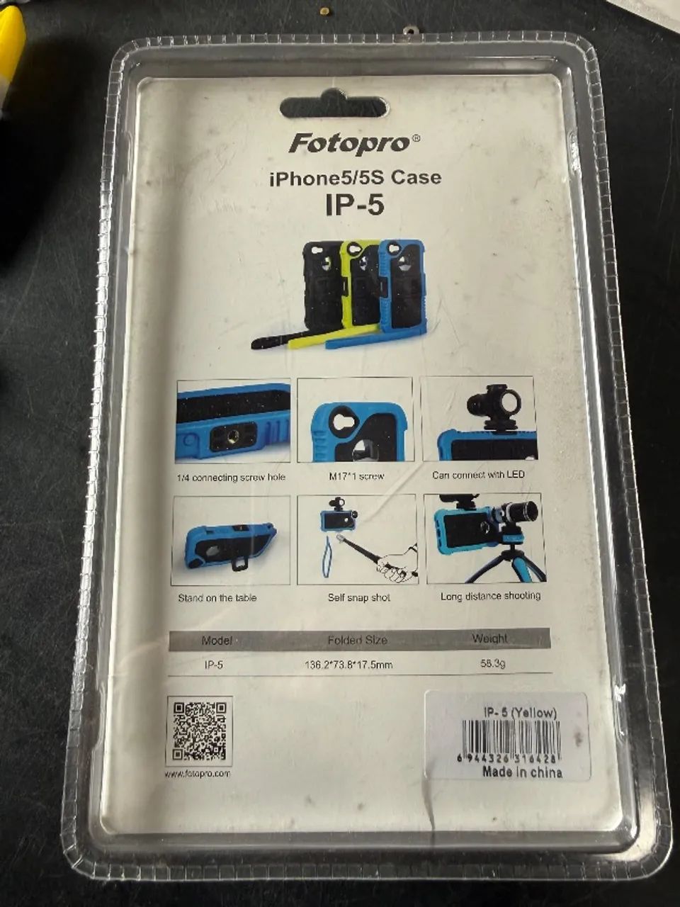 Capa Case Fotopro Ip-5 iPhone 5 / 5s Resistente - antiga Lacrada - Foto 4