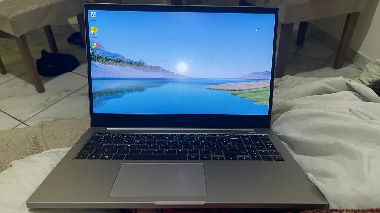Notebook Samsung+ mouse e capa  - Foto 2