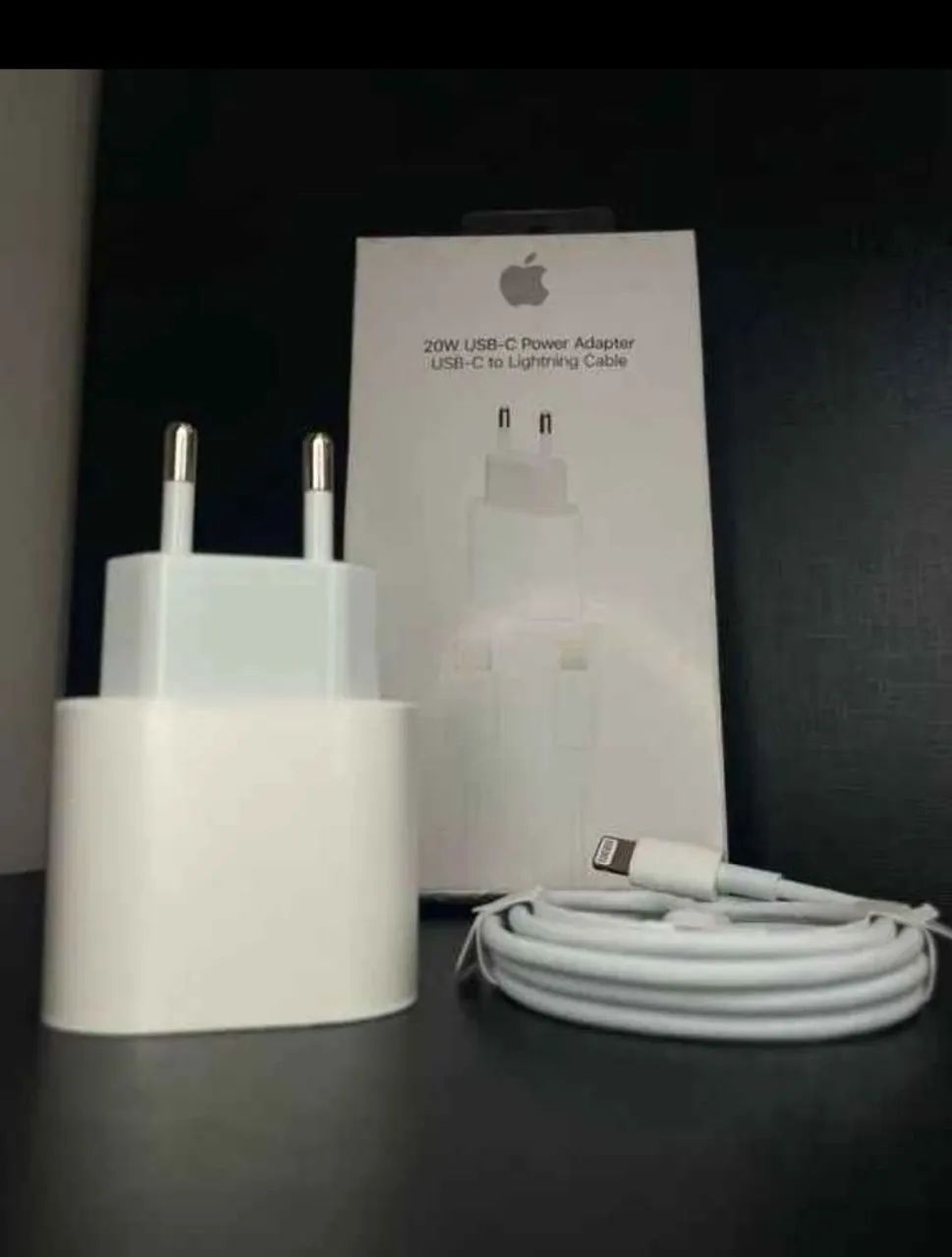 Carregador para iPhone com Cabo + Fonte - Foto 3
