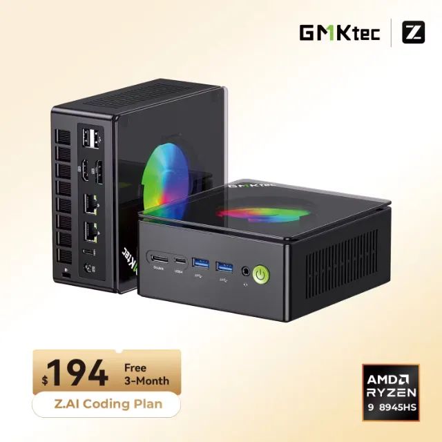 MINI PC GMTEK NUCBOX K11 RYZEN 9 8945HS + 32GB RAM + SSD 1TB