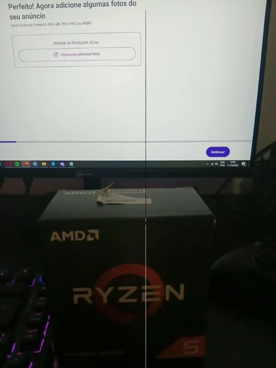 Processador ryzen 5 3200g