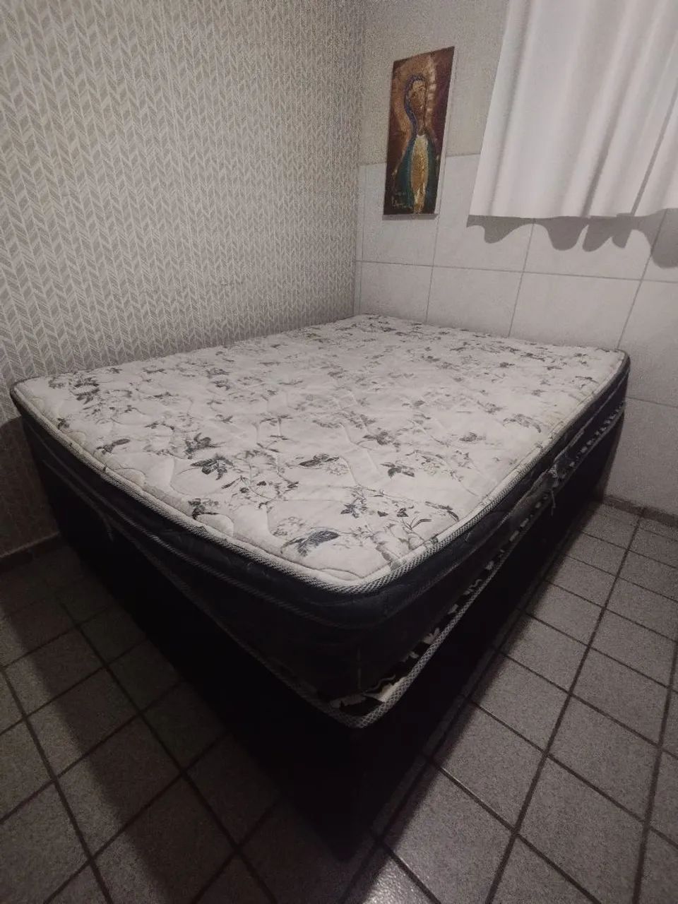 CAMA DE CASAL: COLCHÃO + BOX  - Foto 4
