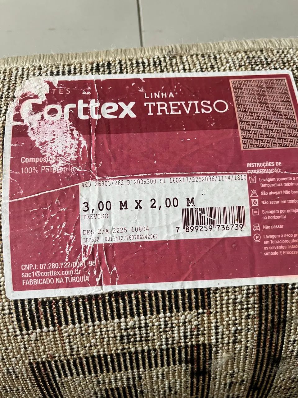 Tapete para sala de 3m x2,5m - Foto 2