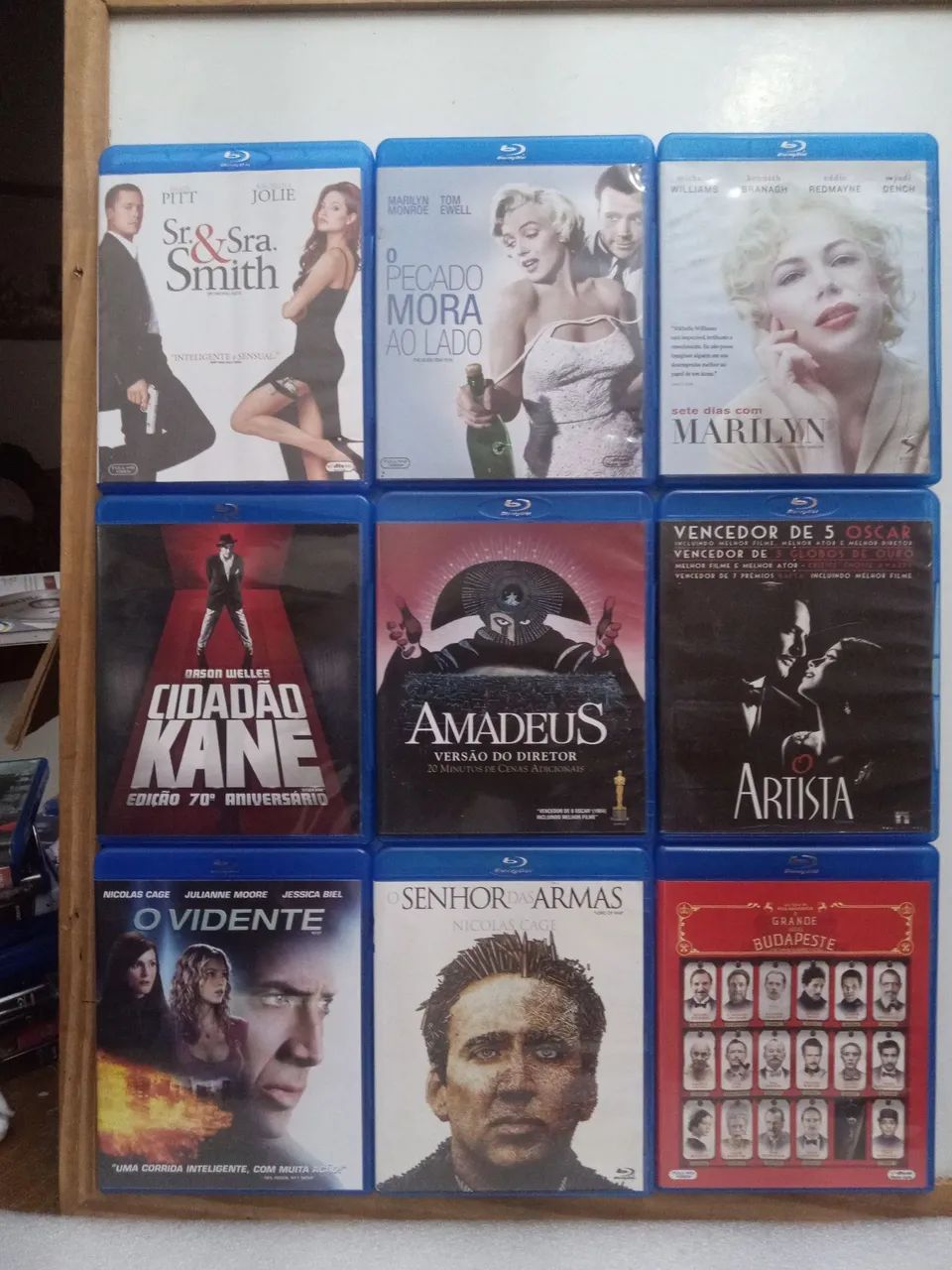 Coleção Clássicos em blu-ray originais 
