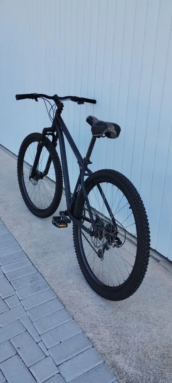 Bicicleta Caloi Aro 29 Freios a Disco e 27 Marchas + Suporte de Parede Novo - Foto 4