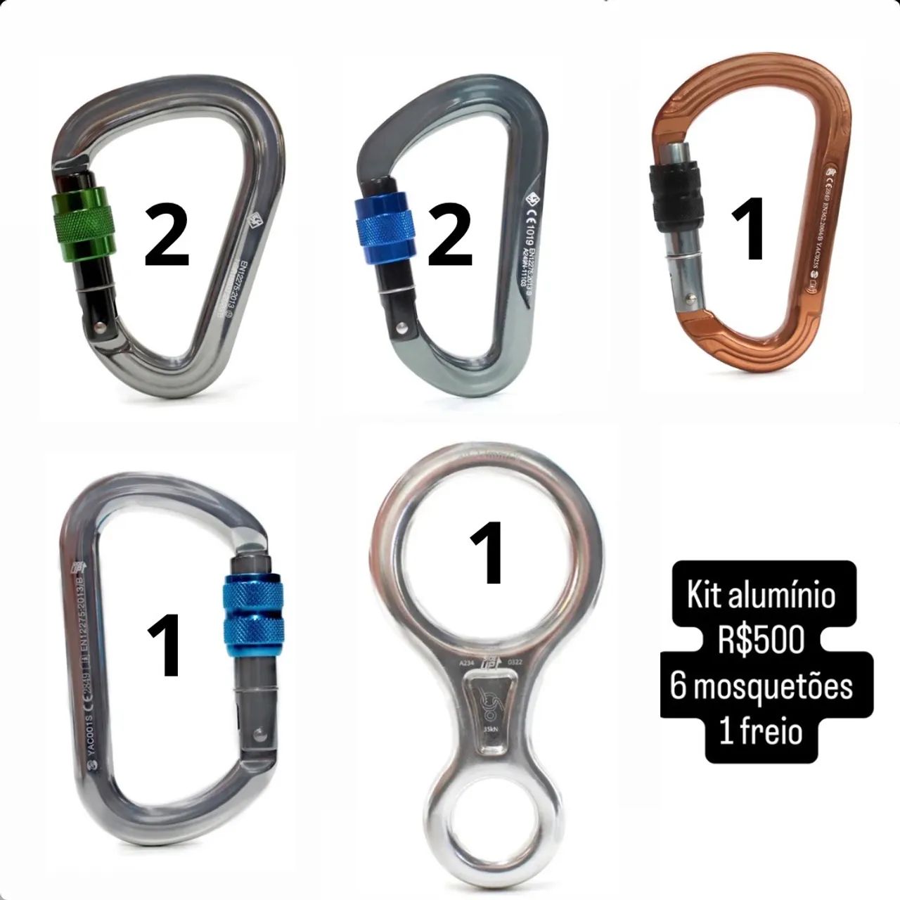 Equipamentos de rapel