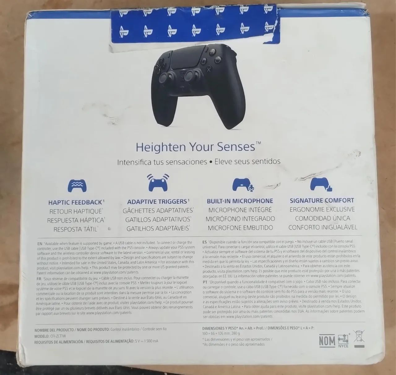 Controle Ps5 preto  - Foto 3