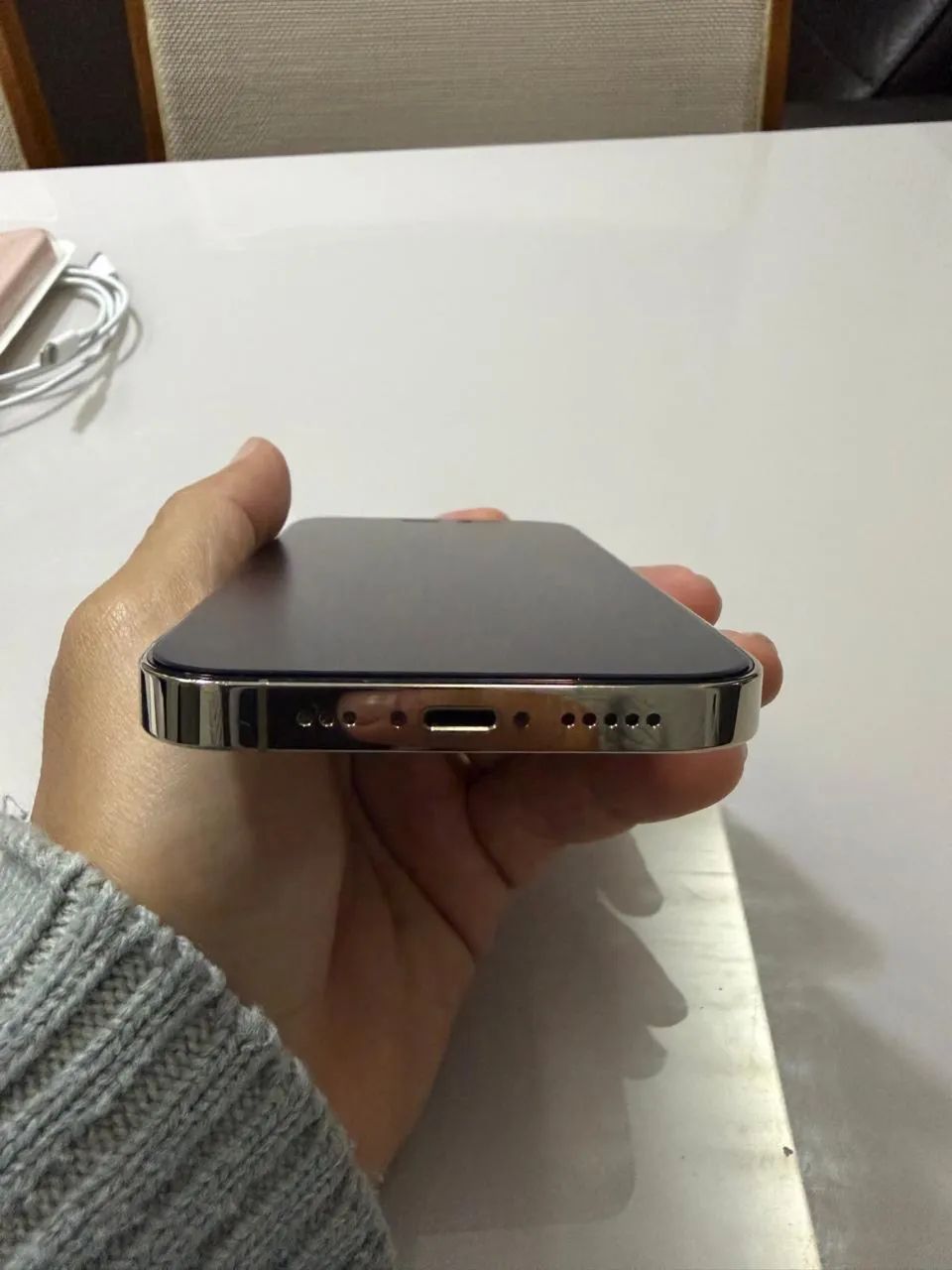 iPhone 14 Pro 250 dourado - Foto 4
