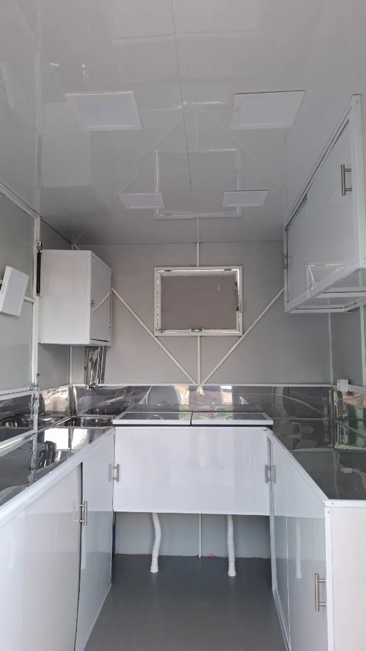 Trailer Branco Para Sucos Naturais - Foto 4