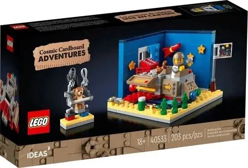 Lego Ideas Cosmic Cardboard Adventures