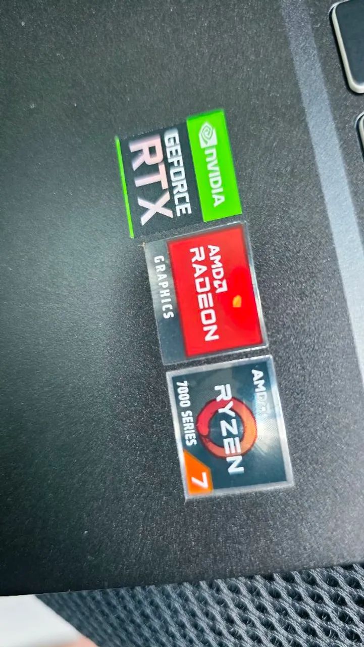 Notebook Gamer Avell 350r (Ryzen 7 7735HS, RTX 3050, DDR5) (Impecável!!) - Foto 4