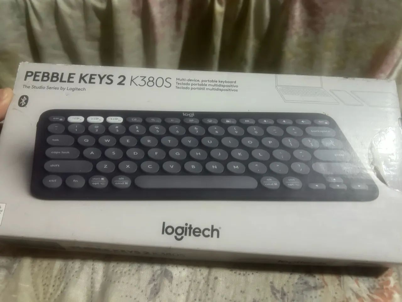 Teclado Logitech Pebble Keys 2 K380s - Bluetooth