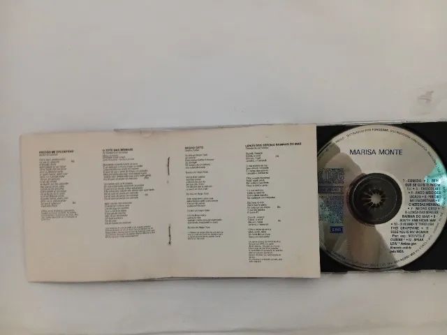 CD - Marisa Monte "MM" Usado, 1ªEdição - Foto 4