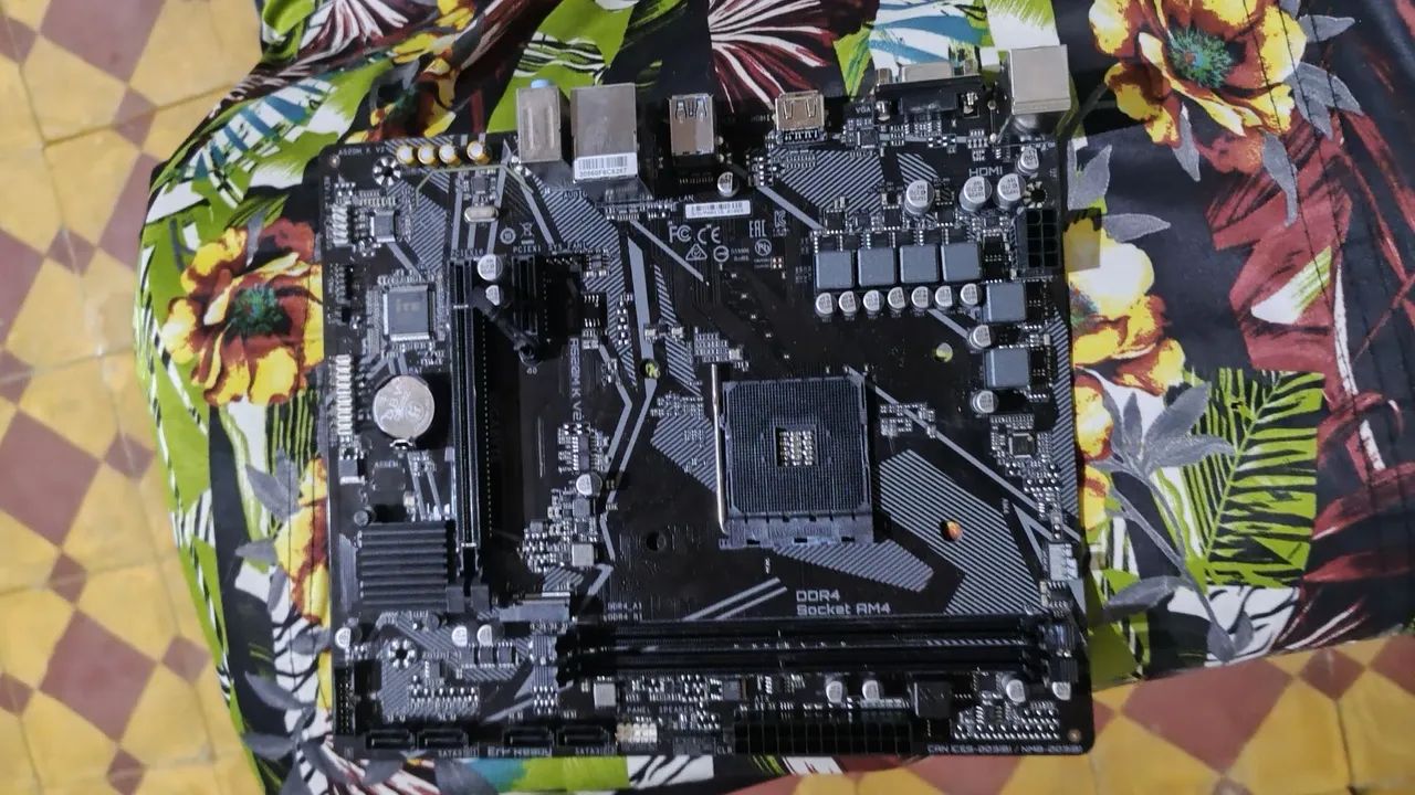 Placa mãe a520m