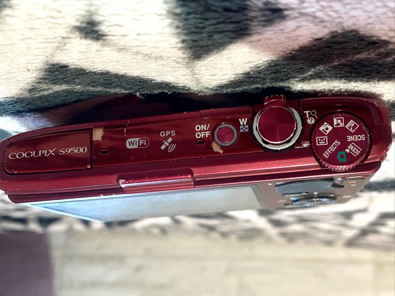nikon coolpix s9500 vermelha 22x zoom wi-fi gps full hd | y2k