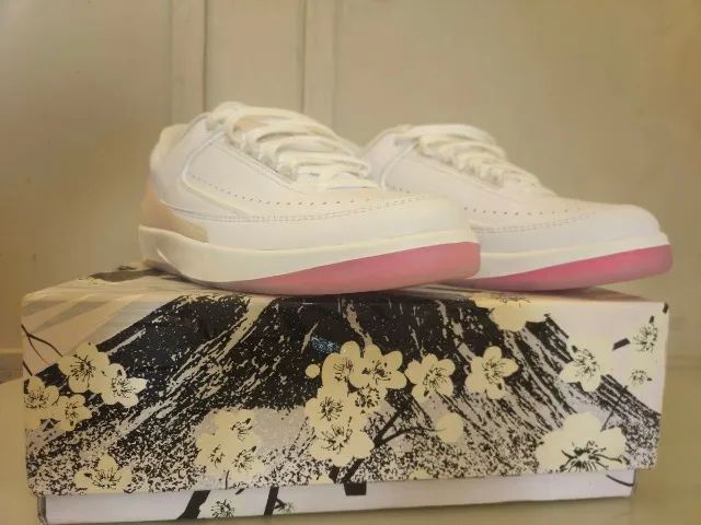 Nike Air Jordan 2 low cherry blossom - Foto 5