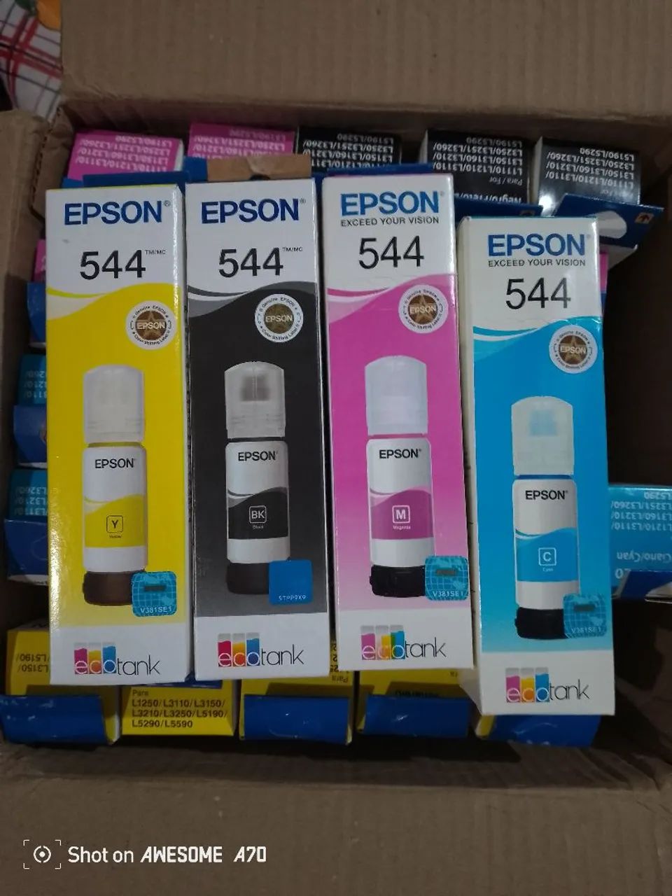Tinta para impressora EPSON