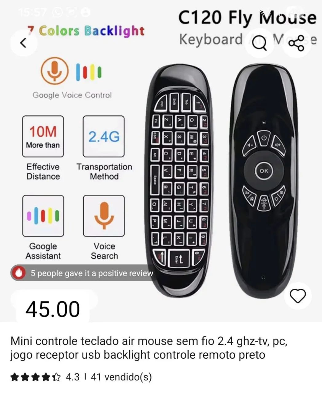 Controle TV WhatsApp * 