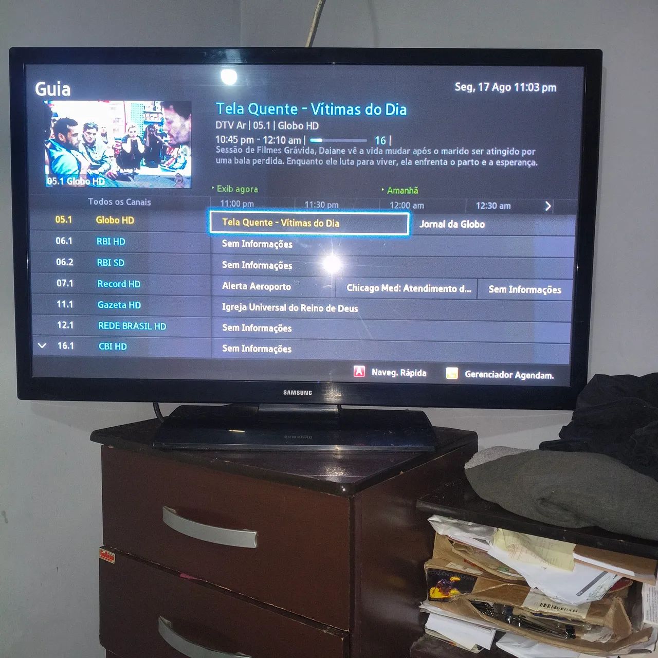 Tv digital Samsung New plasma 43 polegadas