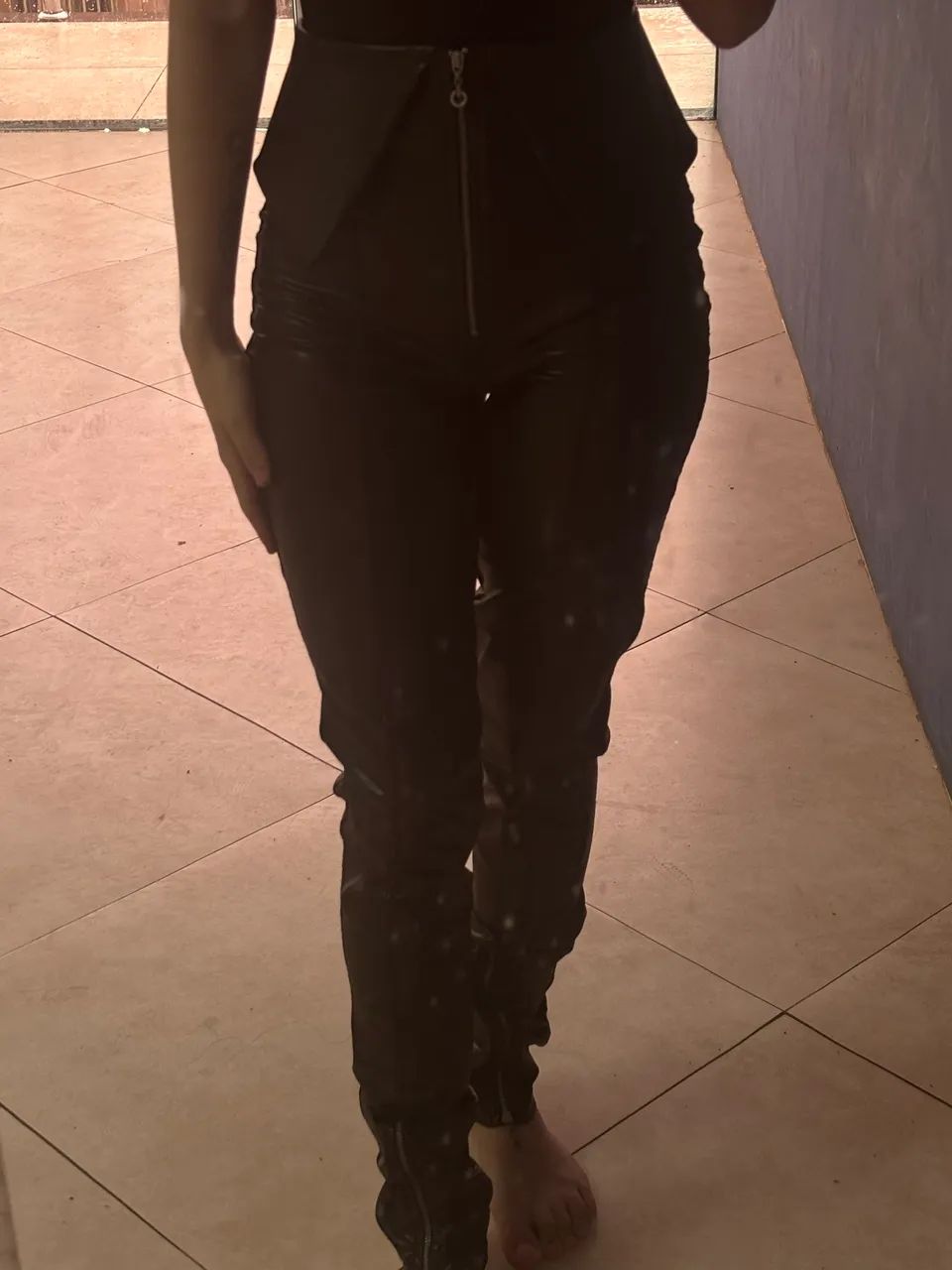 Calça de couro  - Foto 4