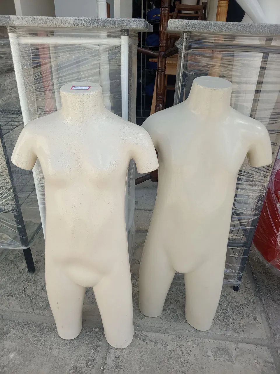 2 Manequim infantil 