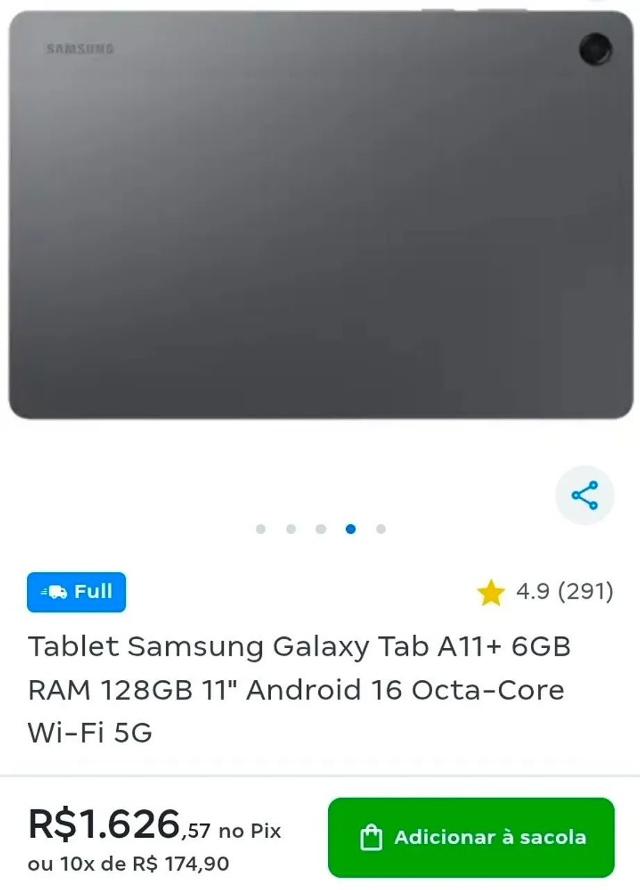 Tablet Samsung A11+  - Foto 3
