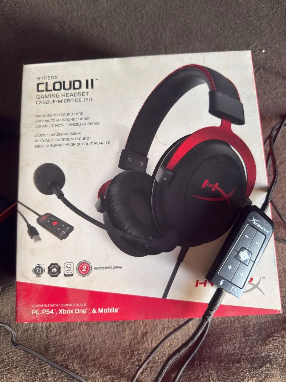 fone hyperx cloud 2 - Foto 2
