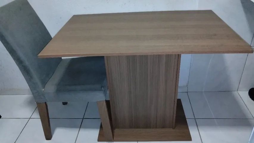 Mesa de jantar quadrado 1 cadeira  - Foto 3