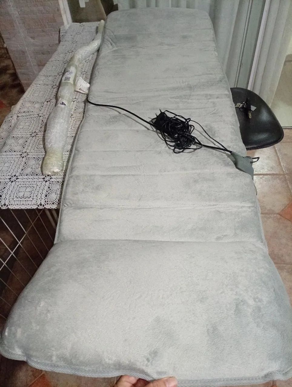 Ótimo Colchão massageador portátil 