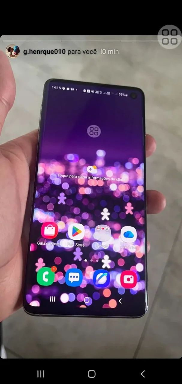 Celular Samsung S10+ - Foto 3