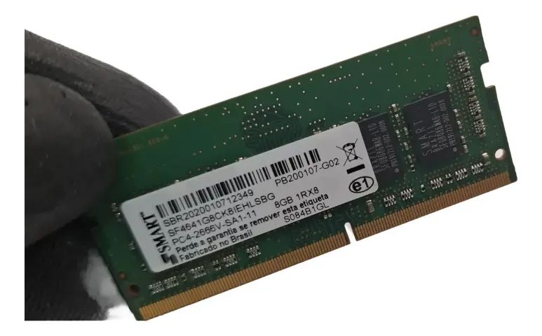 Memória RAM 8Gb Notebook DDR4 2666Mhz - Memória RAM - Cohama, São