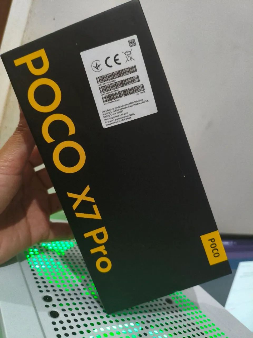 VENDO POCO X7 PRO EM EXCELENTE ESTADO, 12/256, NF-e - Foto 4