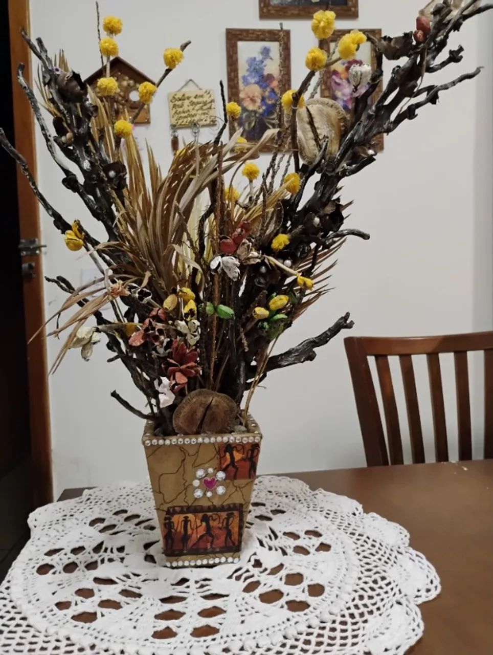 Arranjo com vaso - Foto 2