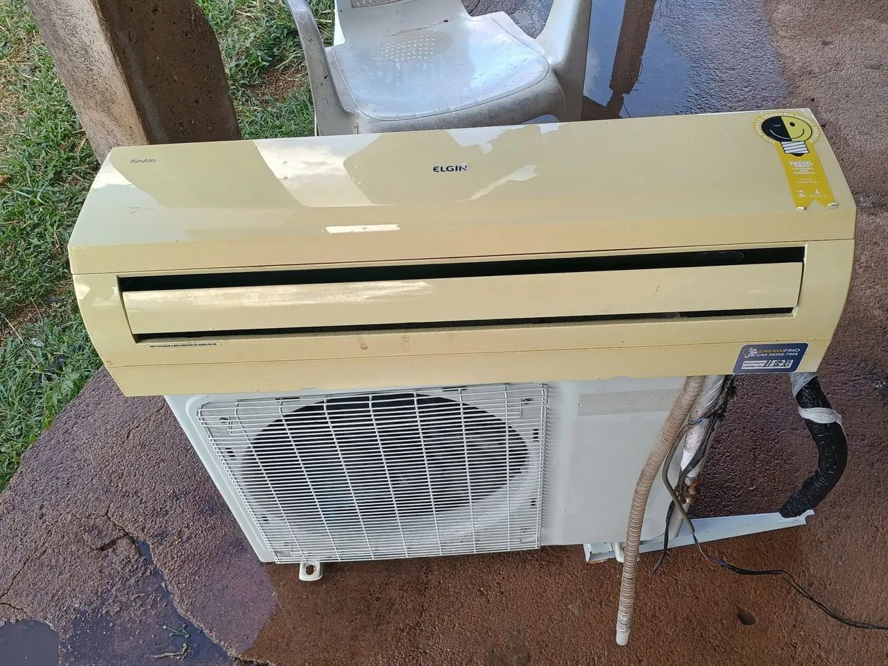 Central de ar condicionado Elgin 12 mil BTUs 