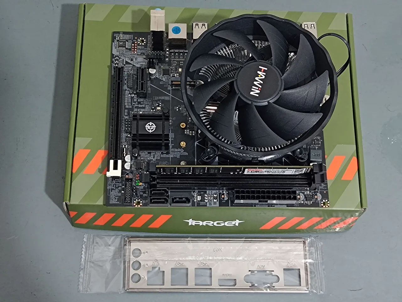 Kit Intel Core i5, placa mãe, cooler - Foto 2