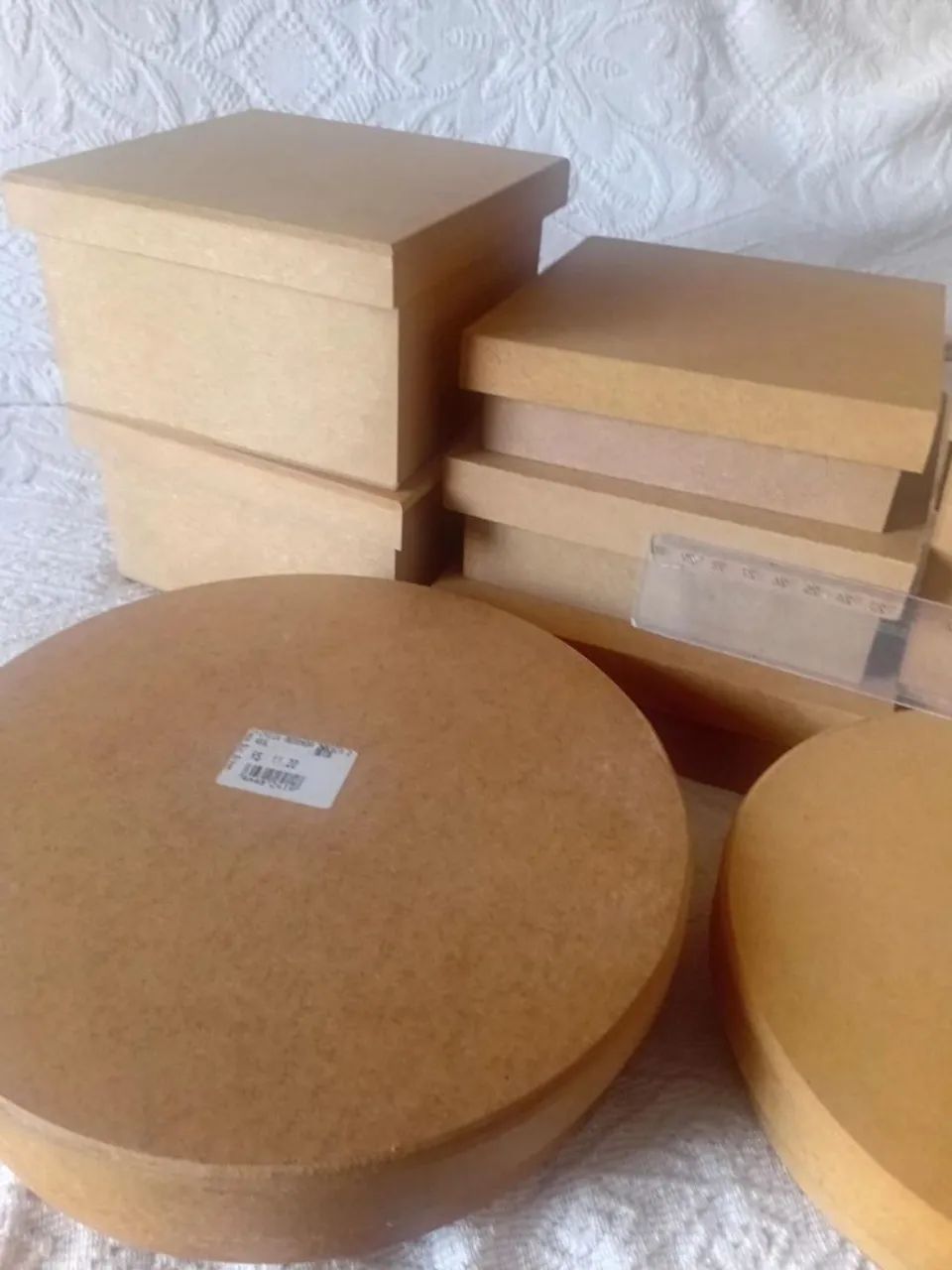 R$75 Lotes de Caixas MDF para Artesanato. - Foto 4