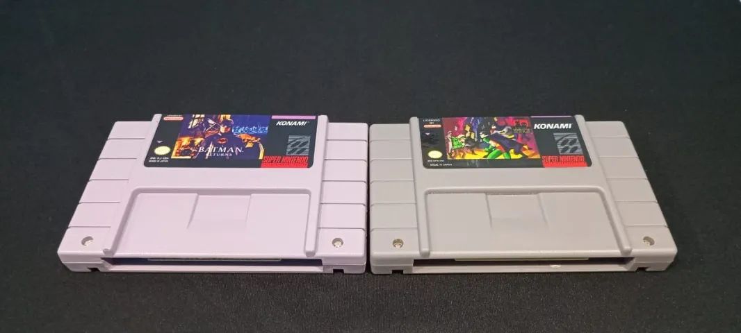 Cartuchos | Fitas de Super Nintendo Batman Returns e Batman e Robin - Foto 3