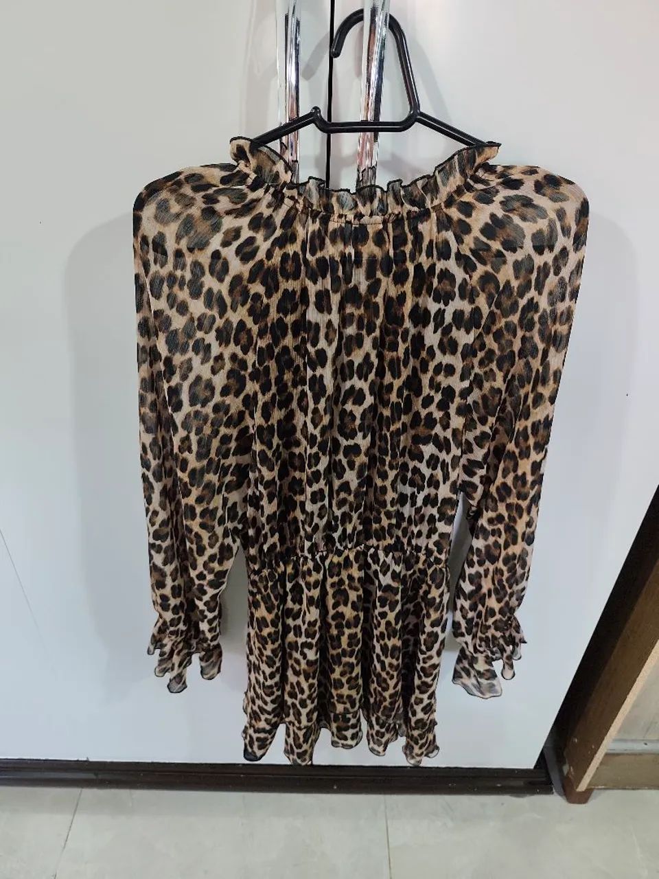 Vestido animal print