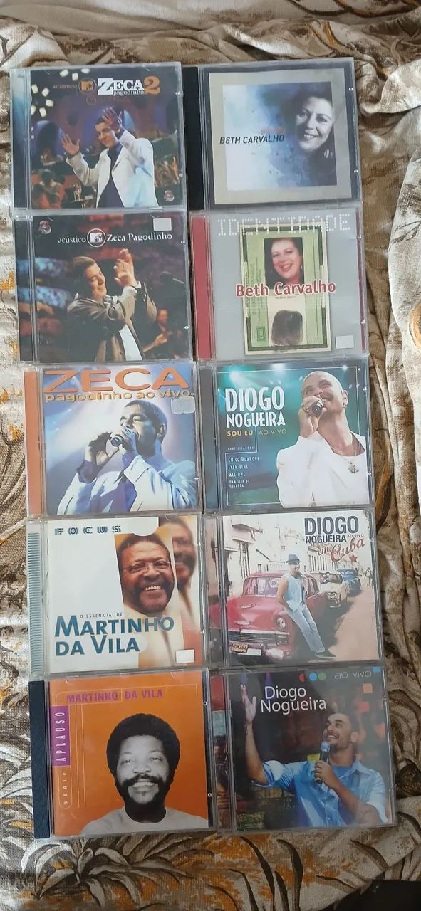 Cd samba  kit com 10 cds por 75