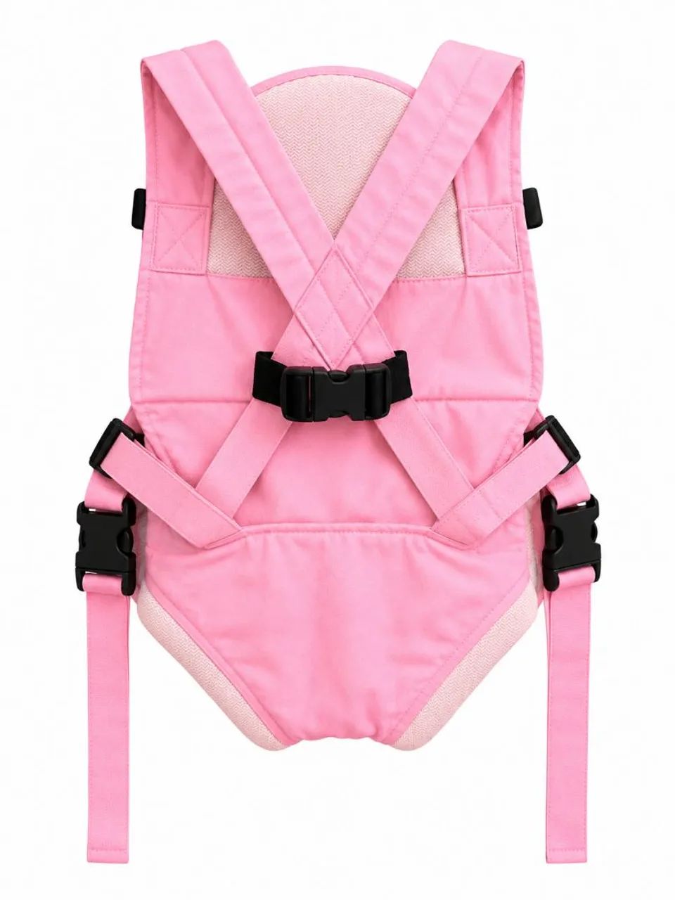 Canguru para bebê Bebelin Rosa - muito conservado  - Foto 2