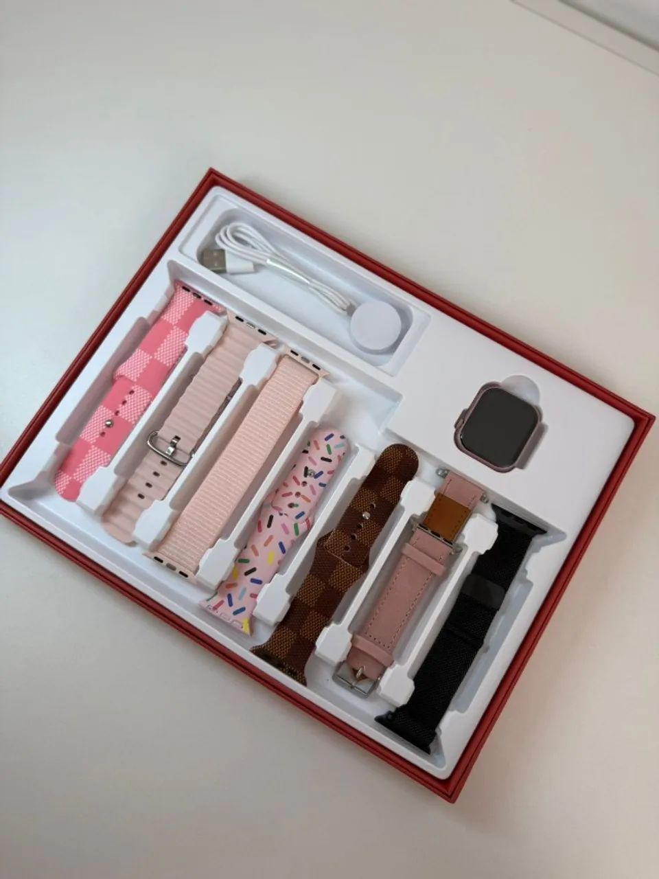 SMARTWATCH HW MINI 2 - KIT 7 EM 1  - Foto 2