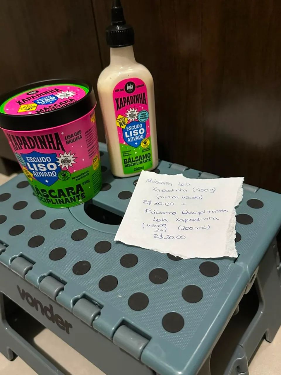 Produtos para cabelos 
